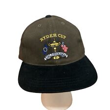 Vtg Ryder Cup Valderrama Golf Strapback Hat Imperial Brown Black for sale  Shipping to South Africa