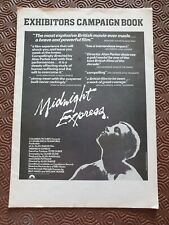MIDNIGHT EXPRESS - Exhibitors Campaign Book - 1978 - Synopsis - Pics etc segunda mano  Embacar hacia Mexico