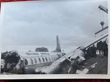 Channel Airways Vickers Viscount crash at Southend  original photo for sale  Shipping to South Africa