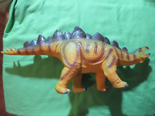 HUGE STEGASAURUS DINOSAUR 55CM LONG x 3CM HIGH Rubberised & Soft for sale  Shipping to South Africa