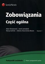 Używany, Zobowiazania Czesc ogolna (PODRECZNIKI LEXISNEXIS), Very Good Condition, Kalinsk na sprzedaż  Wysyłka do Poland