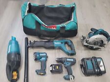 Kit combinado inalámbrico de 5 herramientas Makita 18V segunda mano  Embacar hacia Mexico