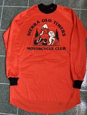 Vintage M&M motorcross jersey XL Sierra old timers motorcycle club vtg 80s 90s for sale  Shipping to South Africa