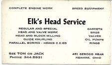 Vintage elk head for sale  Flint
