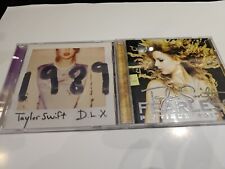 1989 Deluxe Edition And Fearless Platinum Edition Taylor Swift Bundle CD, usado comprar usado  Enviando para Brazil