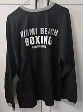 Camisa De Colección Everlast Heritage Mangas Largas Miami Beach Boxeo Gimnasio Negra Talla M segunda mano  Embacar hacia Argentina