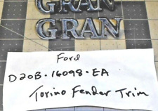 FORD GRAN TORINO D20B-16098-EA EMBLEMA "GRAN" USADO 1 QUANTIDADE FRETE GRÁTIS comprar usado  Enviando para Brazil
