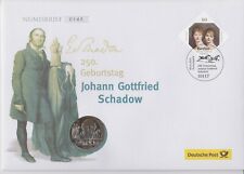 Numisbrief Johann Gottfried Schadow 250. Moeda de aniversário 2014 comprar usado  Enviando para Brazil