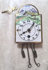 Miniature clock gebr. for sale  LONDON
