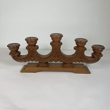 Vintage wooden candelabra for sale  COLCHESTER