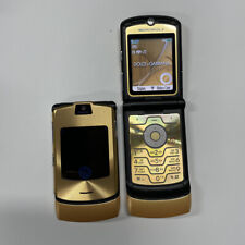 Teléfono móvil abatible desbloqueado Motorola Razr V3i Dolce Gabbnna (edición limitada) segunda mano  Embacar hacia Argentina