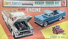 AMT 1960 FORD F100 Pickup Truck &Trailer,1/25th Scale,Built With Box.Accessories, used for sale  Columbia