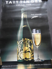 Affiche champagne taittinger d'occasion  Reims