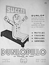 1954 advertising dunlopillo d'occasion  Expédié en Belgium