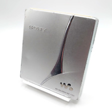 Odtwarzacz MiniDisc Sony MZ-E720 srebrny testowany działa - funkcjonalny przenośny MD, używany na sprzedaż  Wysyłka do Poland