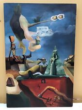 Salvador Dali vintage oil painting hand signed Canvas for sale  Shipping to Canada