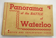 Panorama battle waterloo for sale  WESTON-SUPER-MARE