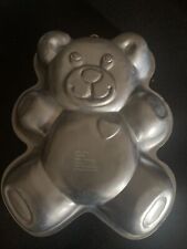 teddy bear cake tin for sale  CRANBROOK