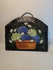 Welcome sign black for sale  Humble