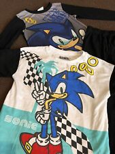 Sonic boys pijamas for sale  NEWCASTLE UPON TYNE