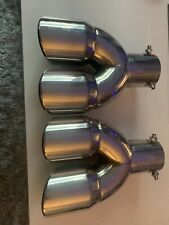 Double exhaust tips for sale  BRADFORD