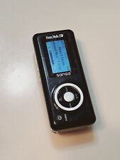 SanDisk Sansa (2GB) MP3 Reproductor Negro * probado y funciona * por Favor Leer * segunda mano  Embacar hacia Argentina