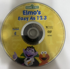 Sesame Street Elmo's Easy as 123 (DVD) - - - **SOMENTE DISCO** (sem estojo) comprar usado  Enviando para Brazil