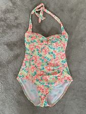 Multicoloured halter swimsuit for sale  HORNCHURCH