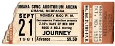 1981 journey concert for sale  Merrifield
