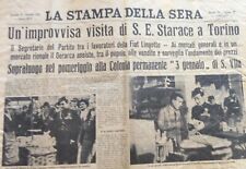 Giornale stampa della usato  Torino