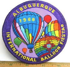 Usado, Vintage Balão de Ar Quente Fiesta 1988 17ª Jaqueta Patch Albuquerque Novo México comprar usado  Enviando para Brazil