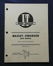 Occasion, 1986 Massey Ferguson MF670 MF690 MF698 Tracteur I T Service Réparation Manuel D' d'occasion  Expédié en France
