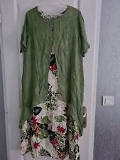 Robe longue verte d'occasion  Poussan