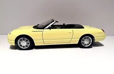 Usado, Carro modelo fundido Maisto 2002 Ford Thunderbird amarelo escala 1:18 LEIA DESC. comprar usado  Enviando para Brazil