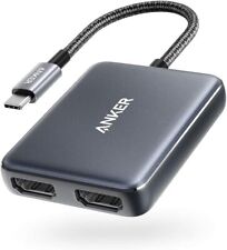 Usado, Adaptador Anker USB C para HDMI duplo hub de exibição duplo 4K portátil para MacBook/iPad comprar usado  Enviando para Brazil