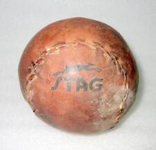 Bola medicinal antiga rara colecionável couro marca veado 2,2 libras 1 kg comprar usado  Enviando para Brazil