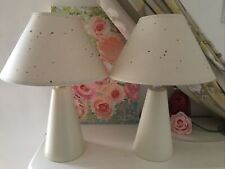 Pair cream ceramic for sale  NEWARK