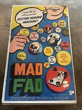 Mad Fad Button Making Machine 1967 Pressman Toy Company - Excellent box graphics for sale  Poplar Bluff