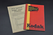 Anciens catalogues kodak d'occasion  Challes-les-Eaux