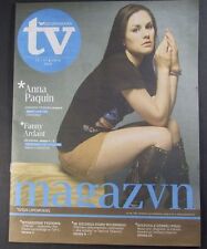 ANNA PAQUIN  very sexy mag.2009 FRONT cover Fanny Ardant,Anthony Hopkins,Batman, używany na sprzedaż  PL