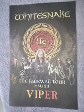 Whitesnake farewell viper for sale  PONTYPOOL