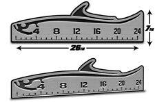 Regla de pescado 24"" de medición | Peel & Stick - Estera de EVA marina SeaDek - Tarpón SG/B segunda mano  Embacar hacia Argentina