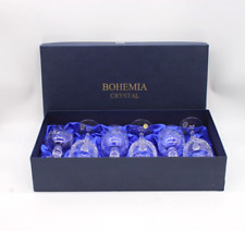 bohemia crystal wine glasses for sale  MIRFIELD