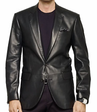 Jaqueta casaco blazer masculina couro de cordeiro real comprar usado  Enviando para Brazil