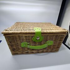 Picnic basket vintage for sale  BARNSTAPLE