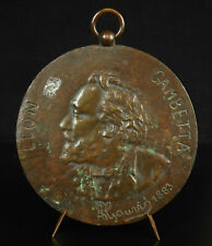 Médaille léon gambetta d'occasion  Strasbourg