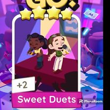 Sweet Duets- monopoly go☀️☀️ adesivos 4 estrelas✨✨✨, usado comprar usado  Enviando para Brazil