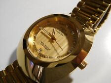 Relógio Technos quartzo 38 mm masculino mostrador dourado feito na Suíça redondo vintage sem caixa comprar usado  Enviando para Brazil