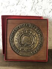 Médaille sapeurs pompiers d'occasion  Bapaume