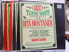 RITA MONTANER Gala Histórica c/Miguelito Valdes, Ernesto Lecuona, Hnos.Castro+++ comprar usado  Enviando para Brazil